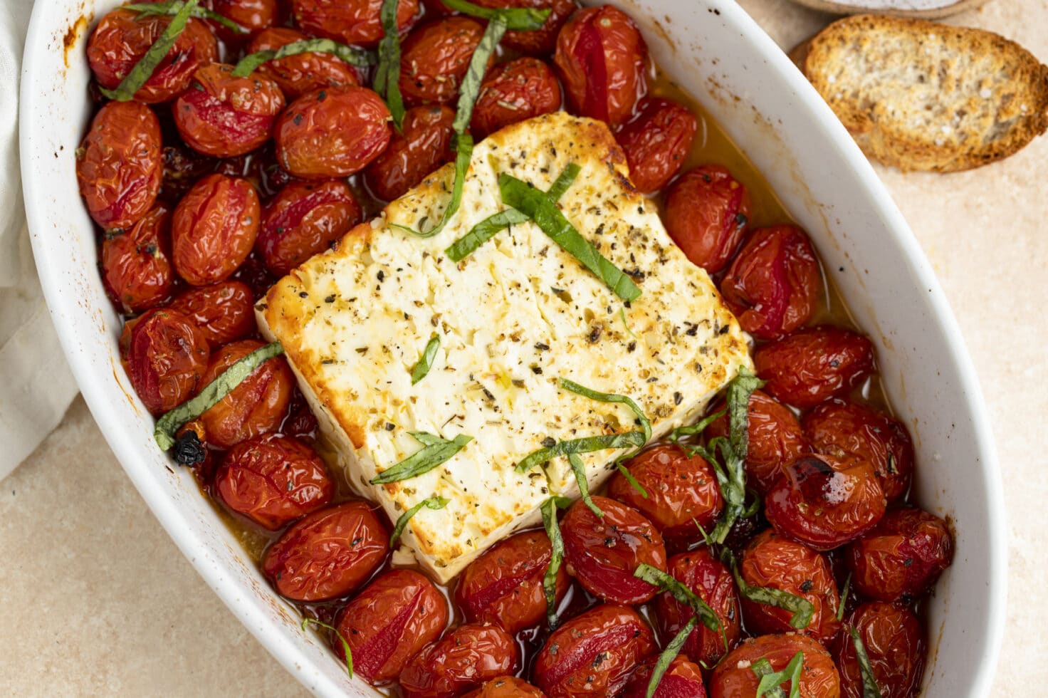 This Baked Feta Cheese Is The Ultimate Party Appetizer