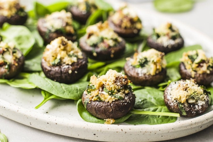 easy stuffed mushrooms