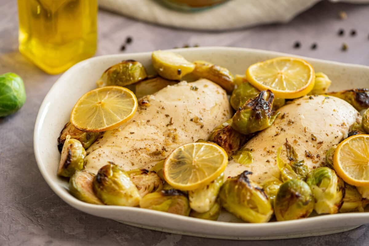 healthy chicken dinner