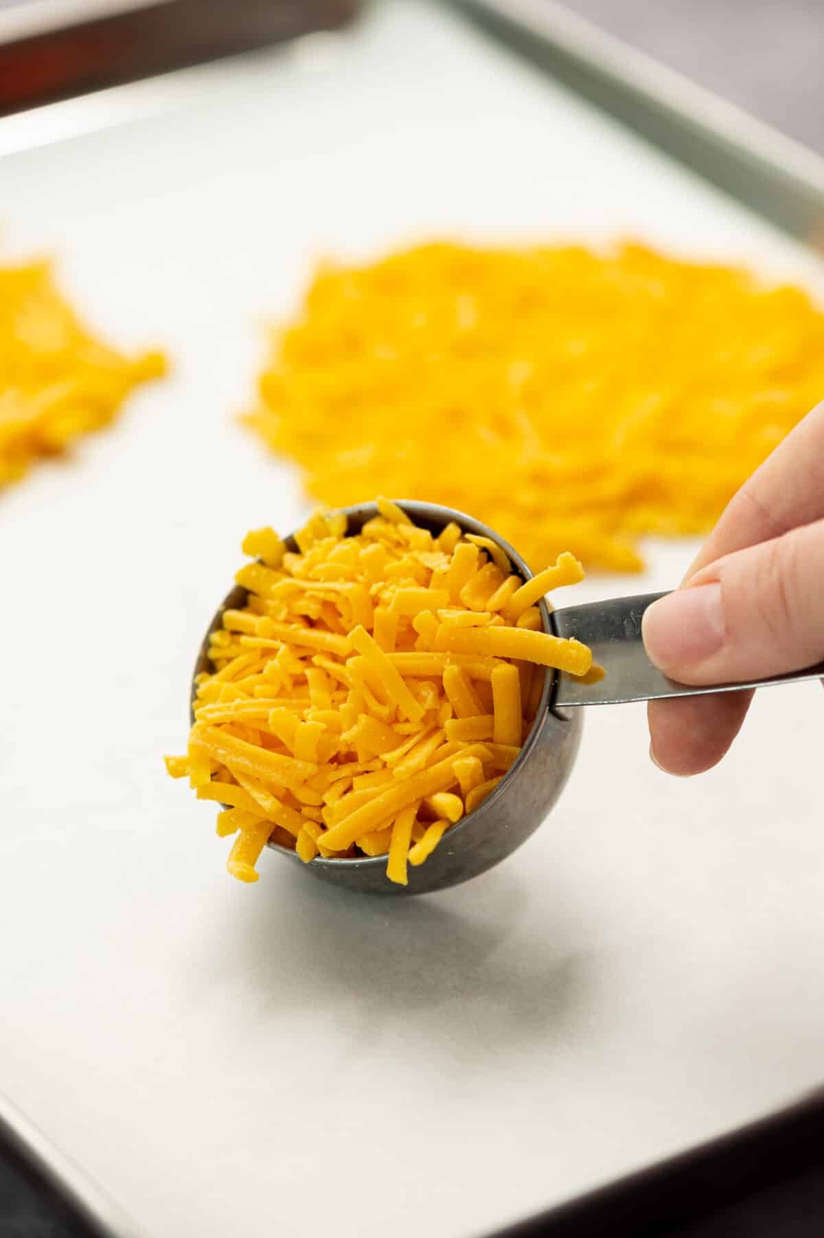measuring cheese