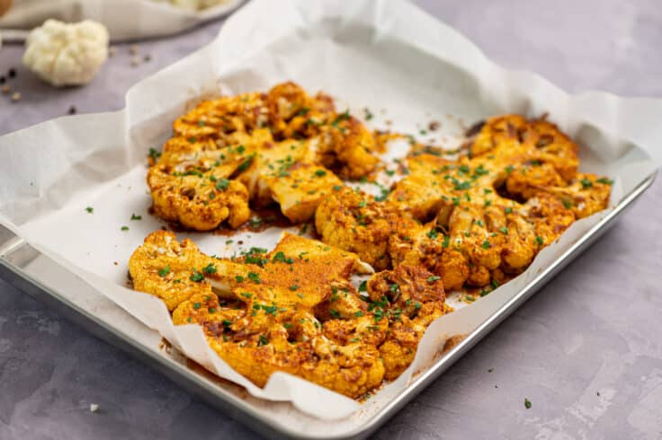 Learn How to Make Roasted Cauliflower Steaks