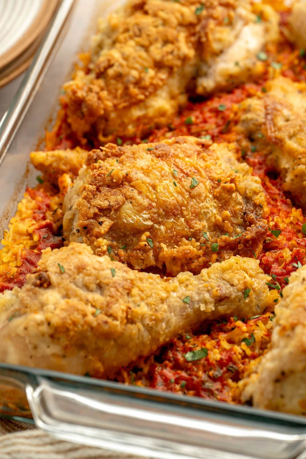 Chicken and rice dinner