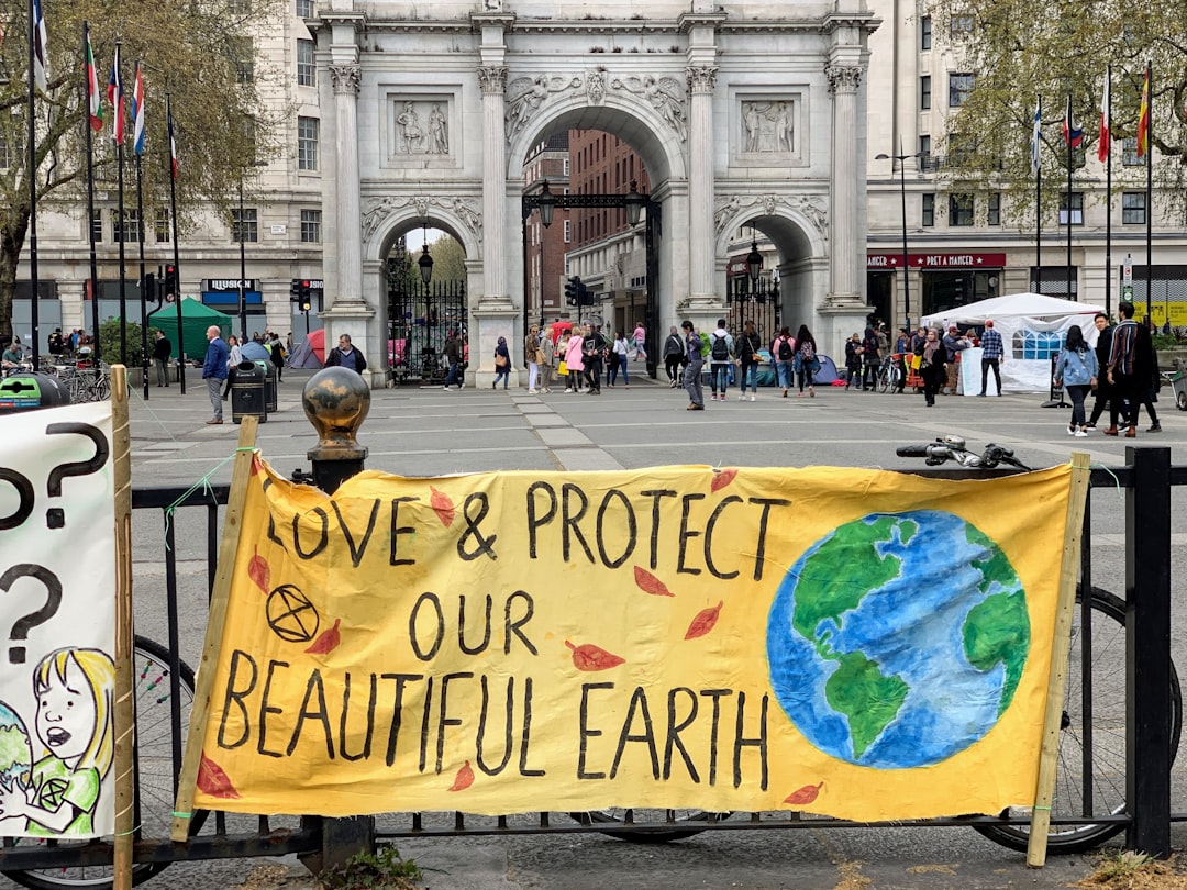 Love and Protect our Beautiful earth banner.