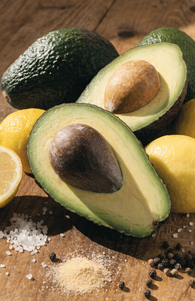 ingredients for avocado spread