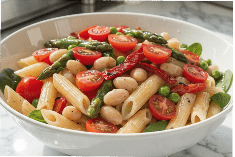 Cannellini Bean Pasta Salad